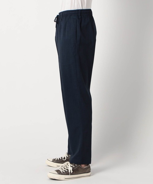 Grand PARK（グランドパーク）の「リネンライクポリエステルテーパードイージーパンツ（その他パンツ・メンズ・カーキ/オフホワイト/グレー/チャコールグレー/ネイビー・MEDIUM/LARGE/X-LARGE）」の8枚目の写真