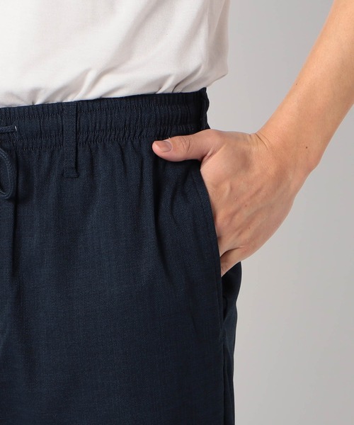 Grand PARK（グランドパーク）の「リネンライクポリエステルテーパードイージーパンツ（その他パンツ・メンズ・カーキ/オフホワイト/グレー/チャコールグレー/ネイビー・MEDIUM/LARGE/X-LARGE）」の12枚目の写真