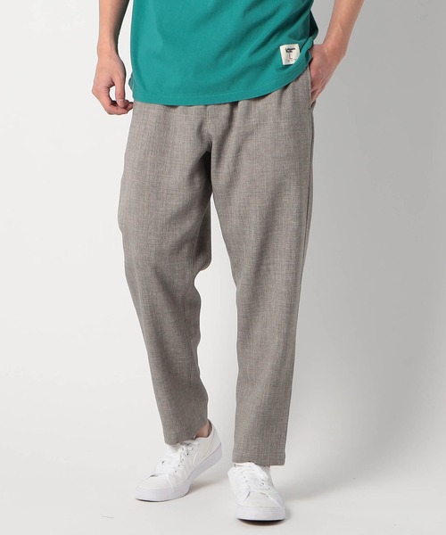 Grand PARK（グランドパーク）の「リネンライクポリエステルテーパードイージーパンツ（その他パンツ・メンズ・カーキ/オフホワイト/グレー/チャコールグレー/ネイビー・MEDIUM/LARGE/X-LARGE）」の20枚目の写真