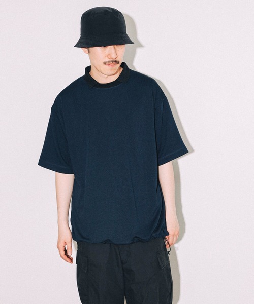 BEAMS T（ビームスティー）の「BEAMS T / POLO TEE（ポロシャツ・メンズ・ブラック/ネイビー・S/M/L/XL）」の13枚目の写真