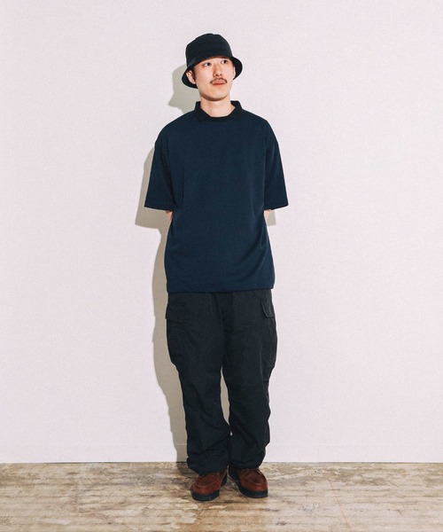 BEAMS T（ビームスティー）の「BEAMS T / POLO TEE（ポロシャツ・メンズ・ブラック/ネイビー・S/M/L/XL）」の14枚目の写真