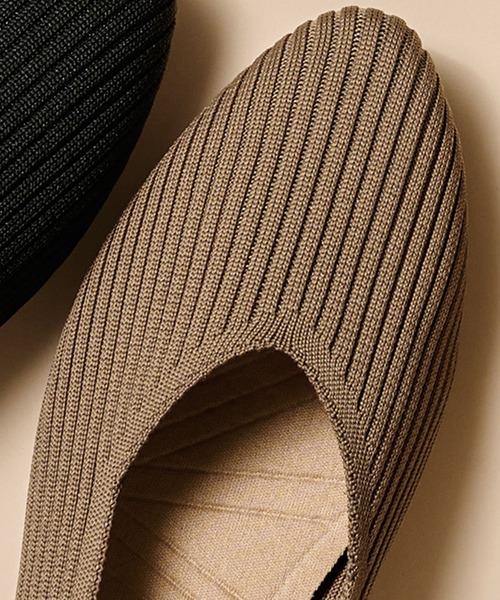 RANAN（ラナン）の「[ウォッシャブル]ニットパンプス（パンプス・レディース・ブラウン系その他/ベージュ系/ホワイト系その他/ブラック系1/ブラウン系その他2/ベージュ系1/ホワイト系その他2/ブラック系・L/M）」の5枚目の写真