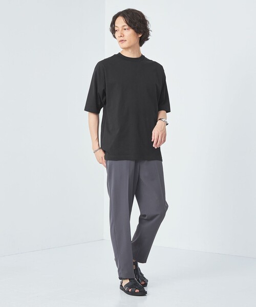 green label relaxing（グリーンレーベルリラクシング）の「SUVIN クルーネック Tシャツ（Tシャツ/カットソー・メンズ・ライトブルー/ブラック/イエロー/ホワイト・M/S/XL/L）」の16枚目の写真