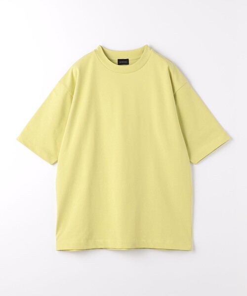 green label relaxing（グリーンレーベルリラクシング）の「SUVIN クルーネック Tシャツ（Tシャツ/カットソー・メンズ・ライトブルー/ブラック/イエロー/ホワイト・M/S/XL/L）」の6枚目の写真