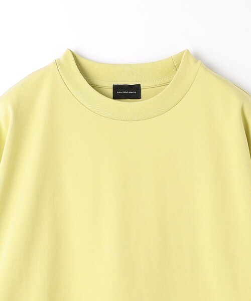 green label relaxing（グリーンレーベルリラクシング）の「SUVIN クルーネック Tシャツ（Tシャツ/カットソー・メンズ・ライトブルー/ブラック/イエロー/ホワイト・M/S/XL/L）」の8枚目の写真