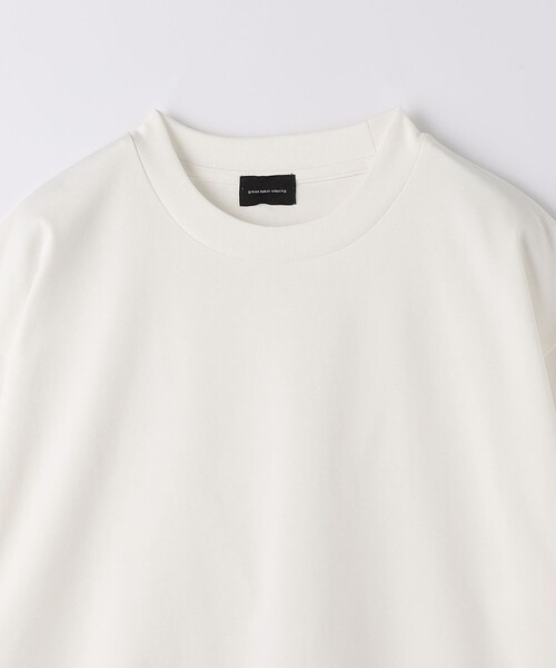 green label relaxing（グリーンレーベルリラクシング）の「SUVIN クルーネック Tシャツ（Tシャツ/カットソー・メンズ・ライトブルー/ブラック/イエロー/ホワイト・M/S/XL/L）」の13枚目の写真