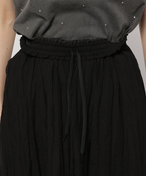 niko and...(ニコアンド)の「クリンクル切り替えスカート(スカート・レディース・ピンク/ブルー/ブラック/アイボリー・FREE)」の16枚目の写真