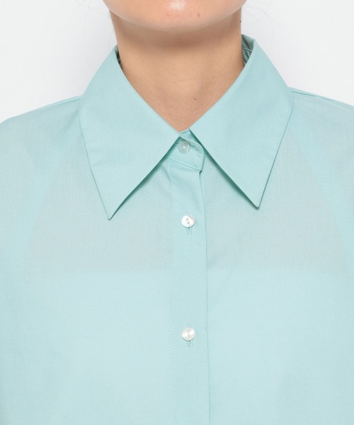 HARE（ハレ）の「2WAYオフショルダーシャツ(HARE)（シャツ/ブラウス・レディース・ブラック/ブルー/ライトブルー・FREE）」の16枚目の写真