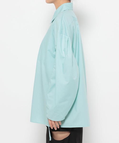 HARE（ハレ）の「2WAYオフショルダーシャツ(HARE)（シャツ/ブラウス・レディース・ブラック/ブルー/ライトブルー・FREE）」の21枚目の写真