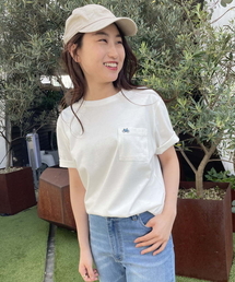 【接触冷感/ユニセックス】自転車刺繍Tシャツ