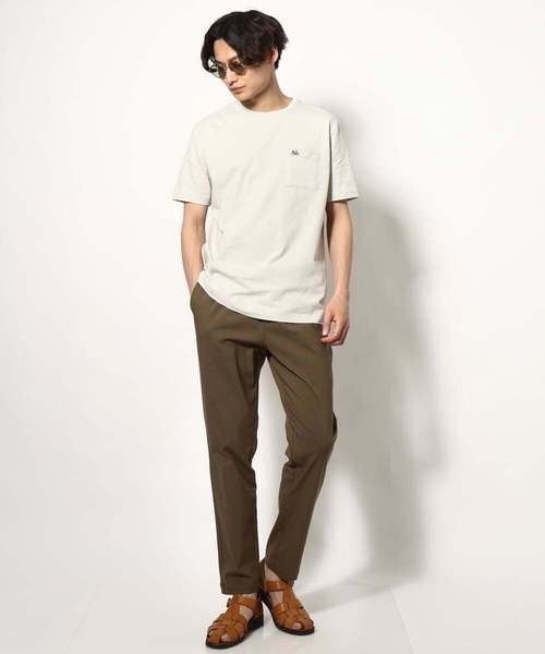 a.v.v（アーヴェヴェ）の「【接触冷感/ユニセックス】自転車刺繍Tシャツ（Tシャツ/カットソー・メンズ・ライトグレー/ダークインディゴブルー/ホワイト・46/44/48/50）」の12枚目の写真