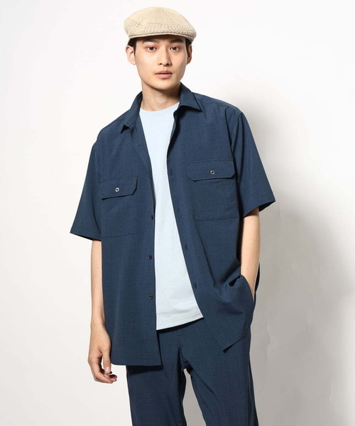 a.v.v（アーヴェヴェ）の「【接触冷感/ユニセックス】自転車刺繍Tシャツ（Tシャツ/カットソー・メンズ・ライトグレー/ダークインディゴブルー/ホワイト・46/44/48/50）」の21枚目の写真