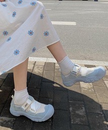 【 MEMECLE / メメクル 】ベルクロスニーカー サンダル