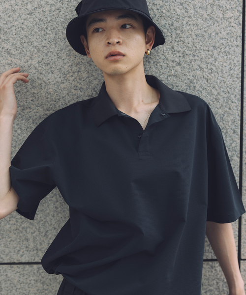 JOURNAL STANDARD(ジャーナルスタンダード)の「COOL DOTS / クールドッツ スピンドル ポロシャツ(ポロシャツ・メンズ・オリーブ/ブラック/オートミール・MEDIUM/SMALL/LARGE)」の21枚目の写真