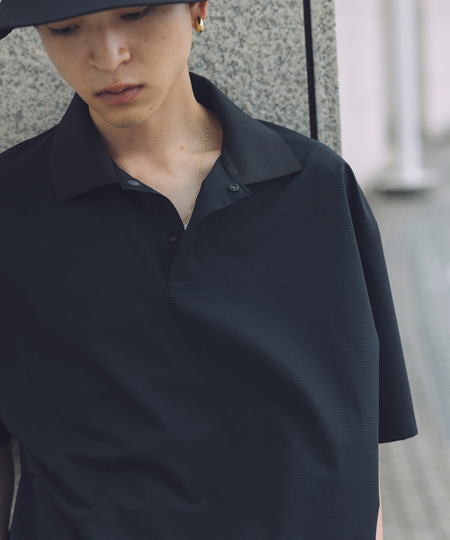 JOURNAL STANDARD(ジャーナルスタンダード)の「COOL DOTS / クールドッツ スピンドル ポロシャツ(ポロシャツ・メンズ・オリーブ/ブラック/オートミール・MEDIUM/SMALL/LARGE)」の22枚目の写真
