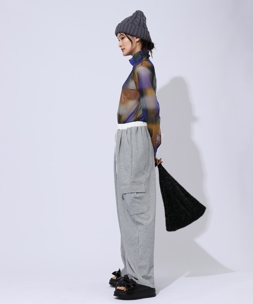 ENIM BY VICKY(エニムバイビッキー)の「リボンベルト厚底サンダル(サンダル・レディース・ブラック/オフホワイト・L/M/S)」の17枚目の写真
