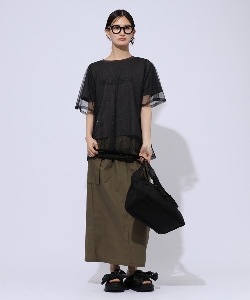ENIM BY VICKY(エニムバイビッキー)の「リボンベルト厚底サンダル(サンダル・レディース・ブラック/オフホワイト・L/M/S)」の9枚目の写真