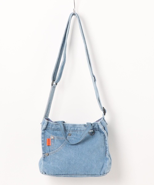 kutir（クティール）の「デニムハンドバッグ（ハンドバッグ・レディース・ライトインディゴブルー/インディゴブルー・FREE）」の9枚目の写真