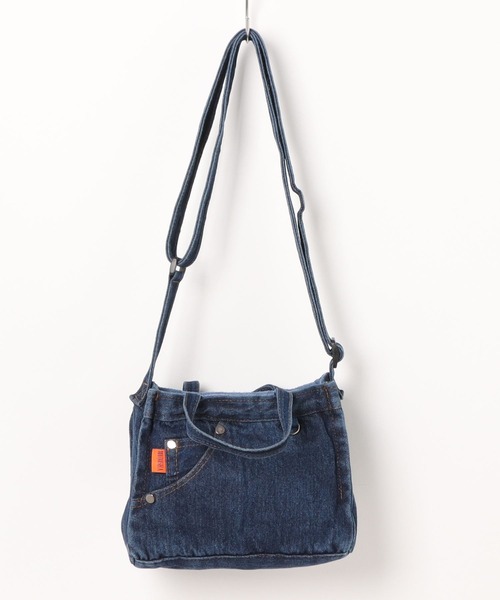 kutir（クティール）の「デニムハンドバッグ（ハンドバッグ・レディース・ライトインディゴブルー/インディゴブルー・FREE）」の8枚目の写真