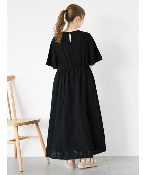 ehka sopo（エヘカソポ）の「チェックワンピース+デニムビスチェ（ワンピース・レディース・サックスブルー/ブラック/グリーン・F）」の20枚目の写真