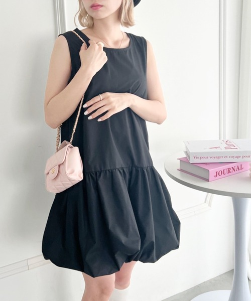 Naptime. Nissy ノースリーブバルーンワンピース naptime Nissyノースリーブバルーンワンピース naptime Nissy