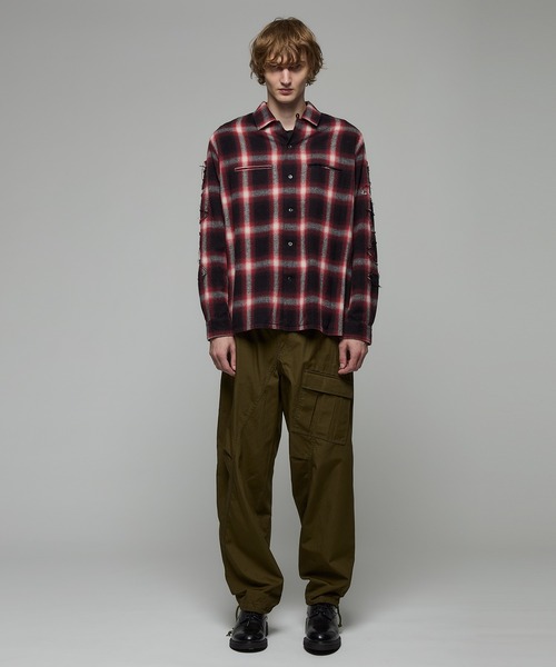 UNDERCOVER（アンダーカバー）の「UP2D4508（カーゴパンツ・メンズ・ブラック/カーキ・4/2/3）」の6枚目の写真