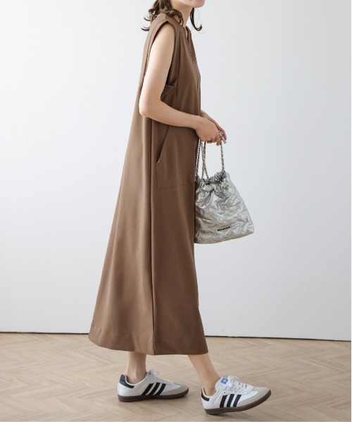 AMELY(エミリー)の「キーネックジャンスカ(ジャンパースカート・レディース・グレー/ブラック/ブラウン・フリー)」の22枚目の写真