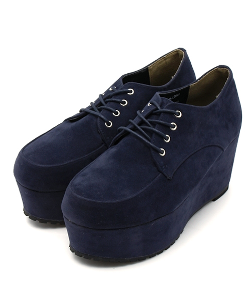 WEGO(ウィゴー)の「WEGO/厚底ブーティ(ブーティ・レディース・ブラウン/ブラック/ブラック系その他/ネイビー・LARGE/MEDIUM)」の12枚目の写真