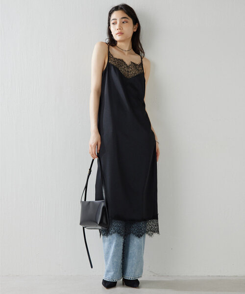 Whim Gazette（ウィムガゼット）の「レースキャミワンピース