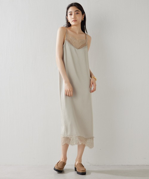 Whim Gazette（ウィムガゼット）の「レースキャミワンピース