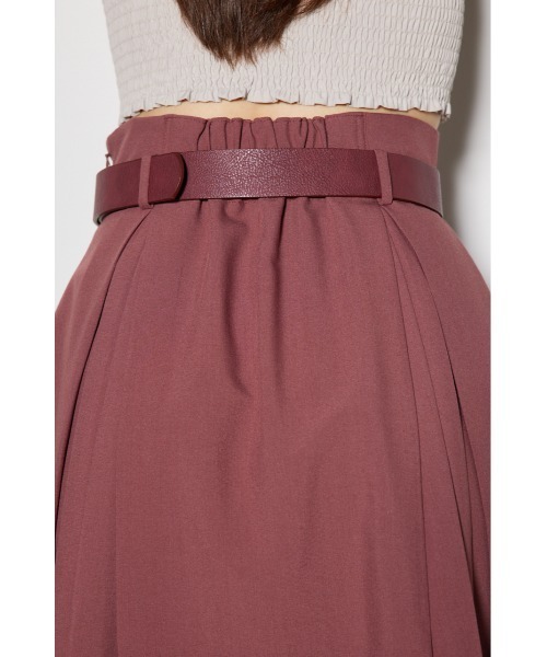 rienda(リエンダ)の「タックプリーツベルト付きスコショパンツ(その他パンツ・レディース・ブラック/ライトブラウン/スモークピンク・X-SMALL/SMALL/MEDIUM)」の9枚目の写真