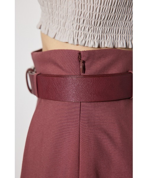 rienda(リエンダ)の「タックプリーツベルト付きスコショパンツ(その他パンツ・レディース・ブラック/ライトブラウン/スモークピンク・X-SMALL/SMALL/MEDIUM)」の10枚目の写真