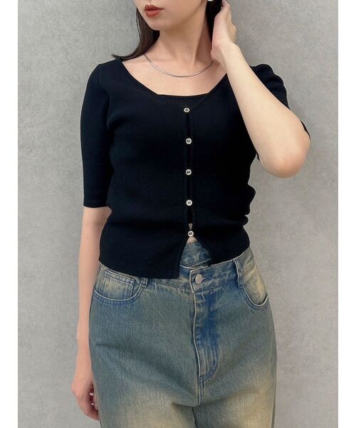 値下げ 美品 dhal 羽織 ダル トップス osharewalker カーディガン レディース トップス 七分袖 羽織