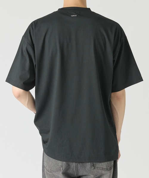 【値下げ】MEロゴペプラムT ダークブラウンクールマックス meltum（メルタム）の「【ZOZO限定】COOLMAX OVERSIZED TEE S/S