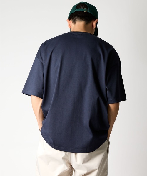 meltum(メルタム)の「【ZOZO限定】COOLMAX OVERSIZED TEE S/S(Tシャツ/カットソー・メンズ・ホワイト/ブラック/ネイビー・LARGE/MEDIUM/SMALL)」の15枚目の写真