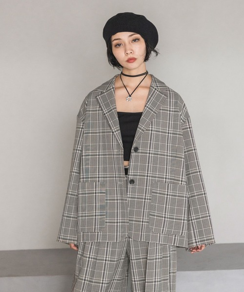 PAGEBOY（ページボーイ）の「ブレザージャケット（テーラードジャケット・レディース・ブラック/ブラウン系その他/ベージュ系その他・FREE）」の18枚目の写真