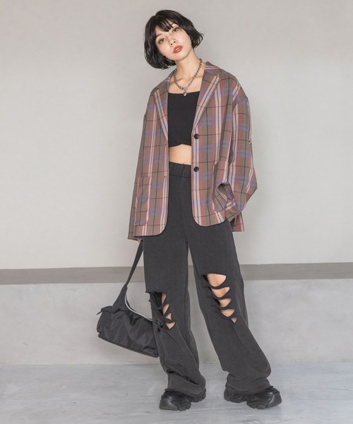 PAGEBOY（ページボーイ）の「ブレザージャケット（テーラードジャケット・レディース・ブラック/ブラウン系その他/ベージュ系その他・FREE）」の21枚目の写真