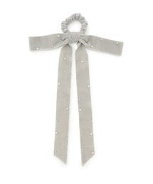 SNIDEL | パールベロアリボンシュシュ(シュシュ)