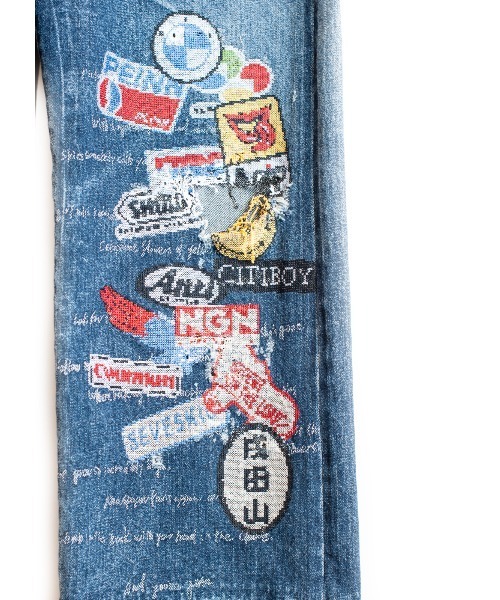 SEVESKIG（セヴシグ）の「SEVESKIG/セブシグ/SEVESKIG vs J.W.DAVIS 2501XX Ver,Wappen Bomb（デニムパンツ・メンズ・インディゴブルー/ブラック・SMALL/MEDIUM/LARGE/X-LARGE）」の13枚目の写真