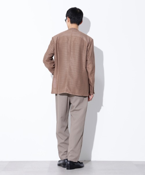 Apo(s)ture(アポスチャー)の「JOHAN-006/カルゼワンタックテーパードパンツ(スラックス・メンズ・ベージュ/モカ/ネイビー/チャコール・XS/S/M/L/XL)」の18枚目の写真