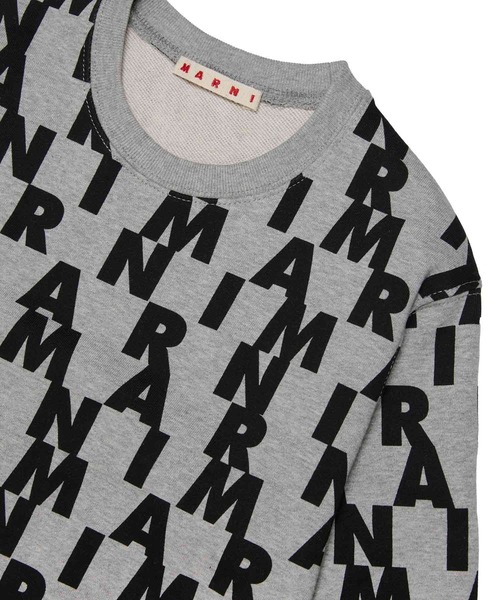 MARNI(マルニ)の「MARNI(マルニ)Kids & Junior ブランドロゴスウェットプルオーバー(スウェット・キッズ・オレンジ/グレー/ネイビー・6Y/14Y/12Y/10Y/8Y/4Y)」の5枚目の写真