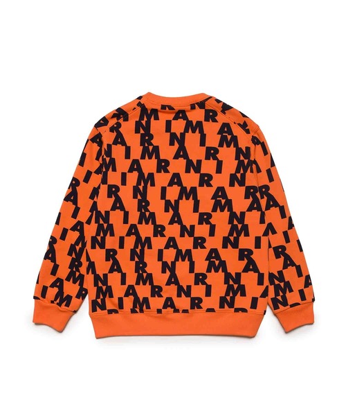 MARNI(マルニ)の「MARNI(マルニ)Kids & Junior ブランドロゴスウェットプルオーバー(スウェット・キッズ・オレンジ/グレー/ネイビー・6Y/14Y/12Y/10Y/8Y/4Y)」の7枚目の写真