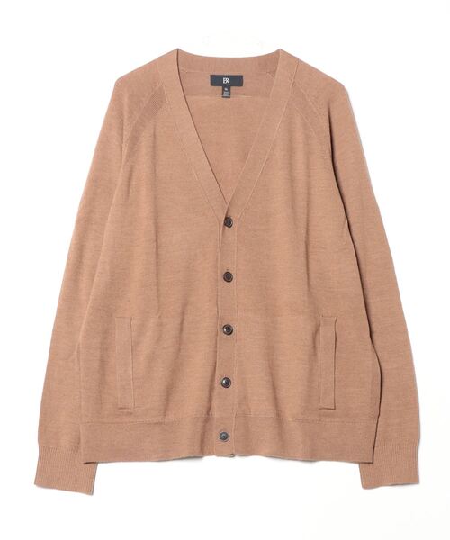 Banana Republic（バナナリパブリック）の「イタリアンメリノ カーディガンセーター（カーディガン/ボレロ・メンズ・キャメル/チャコールグレー・L/M/S/XL）」の4枚目の写真