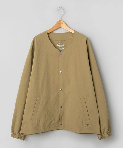 coen(コーエン)の「【C.Mt】NOCOLLAR BLOUSON(ブルゾン・メンズ・ブラック/ブラウン/ダークグレー・S/M/L/XL)」の6枚目の写真