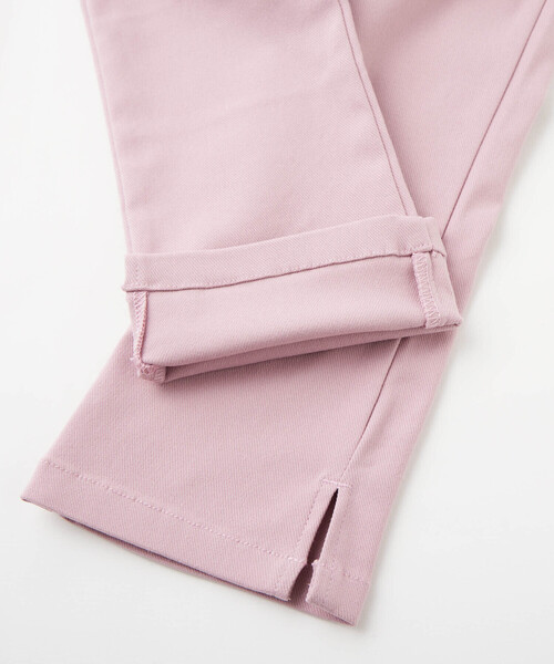 SLAP SLIP（スラップスリップ）の「【ラクのび】おしりリボンストレッチツイルデニムパンツ(80~140cm)（デニムパンツ・キッズ・ブルー/ピンク/ベージュ・110cm/130cm/90cm/100cm/140cm/120cm/80ｃｍ）」の16枚目の写真