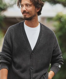 1minute 1second（ワンミニットワンセカンド）の「mcg3515-used aging knit cardigan ニットカーディガン（カーディガン/ボレロ）」