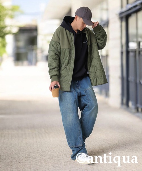 antiqua(アンティカ)の「裏毛ロゴパーカー(パーカー・レディース・ブラック/ホワイト・P/R)」の20枚目の写真