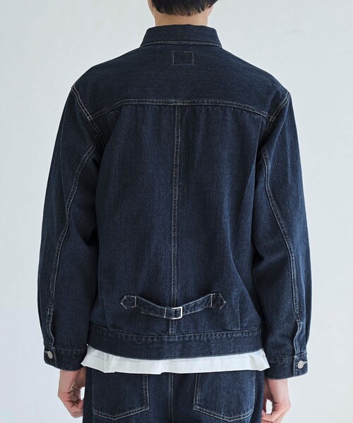 coen（コーエン）の「TATSURO YASUI  デニムジャケット（デニムジャケット・メンズ・ネイビー・M/L/XL）」の18枚目の写真