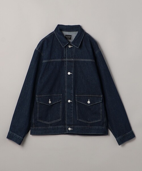 coen（コーエン）の「TATSURO YASUI  デニムジャケット（デニムジャケット・メンズ・ネイビー・M/L/XL）」の19枚目の写真