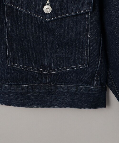 coen（コーエン）の「TATSURO YASUI  デニムジャケット（デニムジャケット・メンズ・ネイビー・M/L/XL）」の2枚目の写真